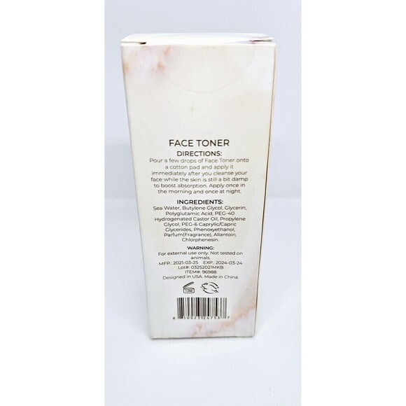 Manna Kadar Sea Minerals Face Toner 90 ml 3.04 fl oz New In Box & Sealed - Picture 2 of 3